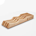 Tiroir à couteaux de cuisine | Organisateur de table en bois