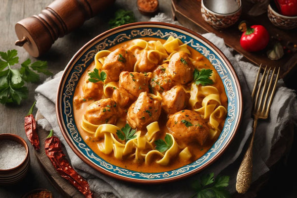 Paprikash de poulet hongrois