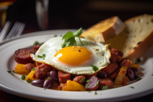 Savory Chorizo and Eggs