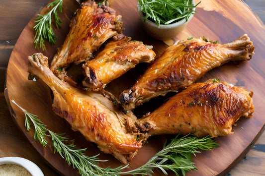 Juicy Oven-Baked Turkey Wings