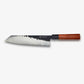 Série de couteaux Minato avec porte-couteau magnétique en bois Acacia
